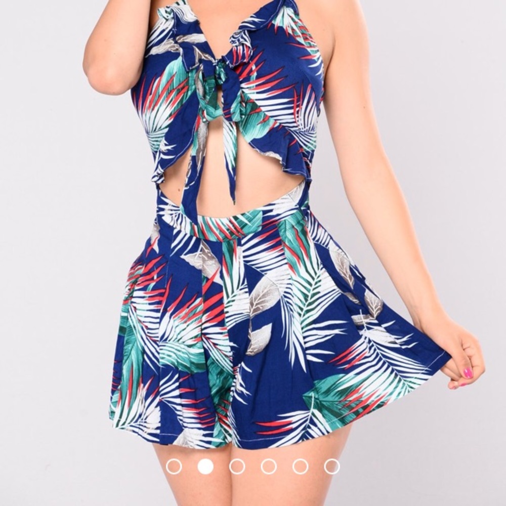 Sand Dollar jumpsuit, Navy Blue